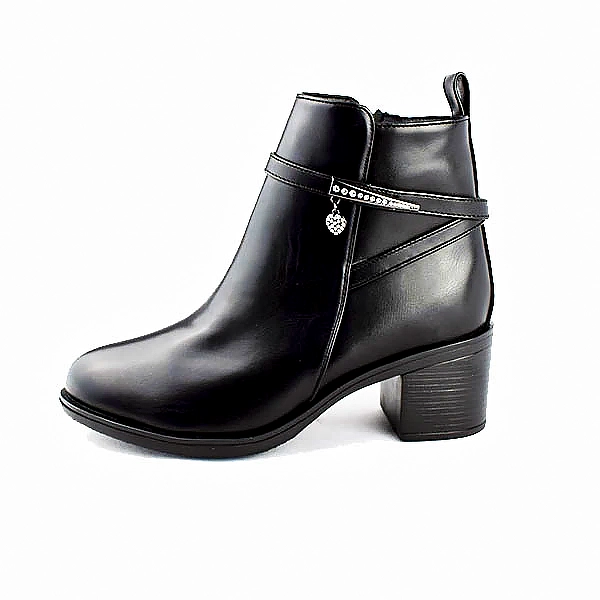 Bottine pour femme BF100 noir..........    Bottine femme Maroc